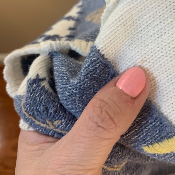 *vintage Alfred Dunner* women’s gardening themed, short sleeve sweater, size XL - Picture 6 of 10